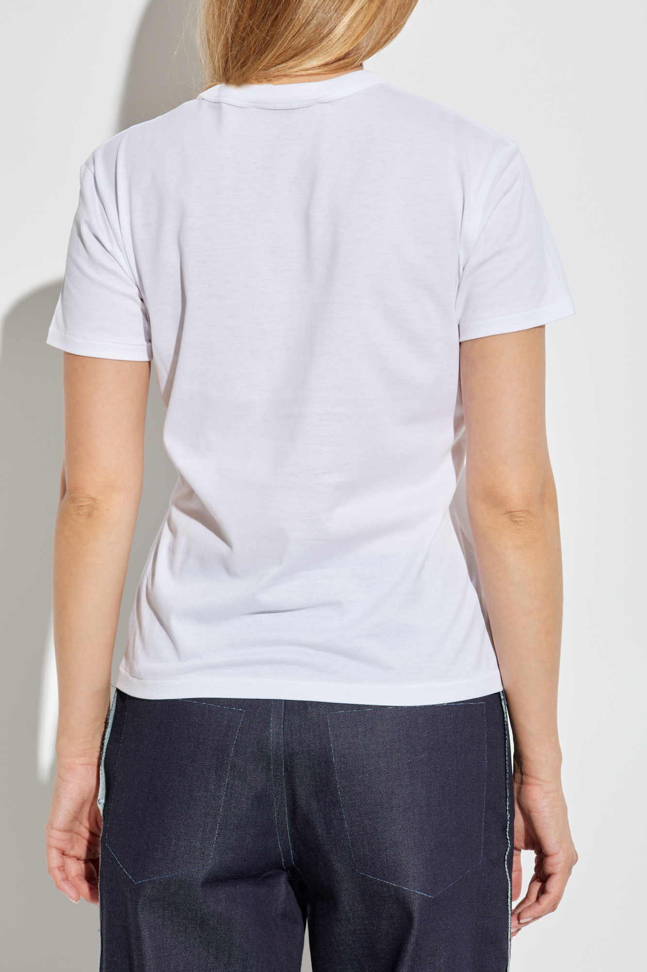 Tシャツ・カットソー MARNI SS25 SHORT SLEEVES SHIRT (CAMA0623S0 UTC223 00W01) White T-shirt with applique Marni - Vitkac AS